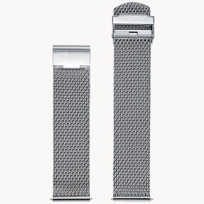 Silver-tone Mesh Bracelet (22mm)